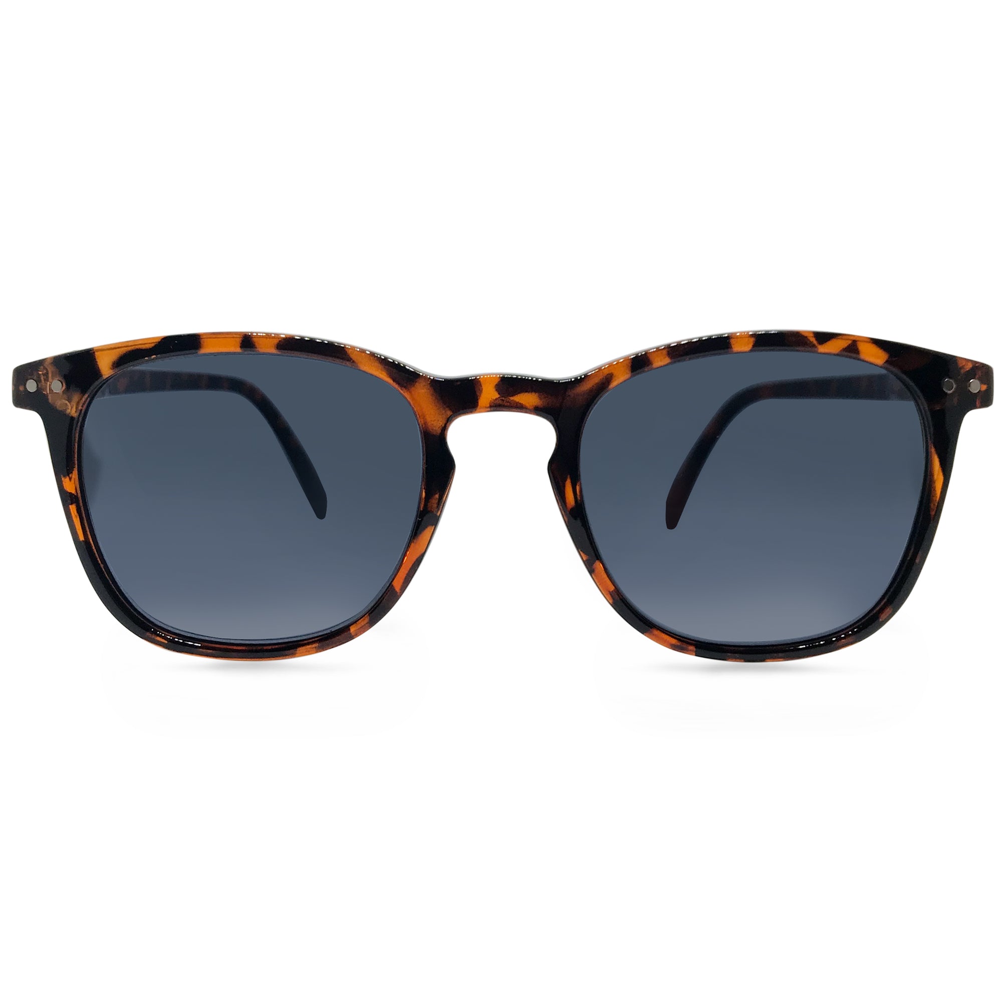 Sidekick Translucent Sun Readers, Full Reader Sunglasses for Women & Men - Spring Hinge Comfort