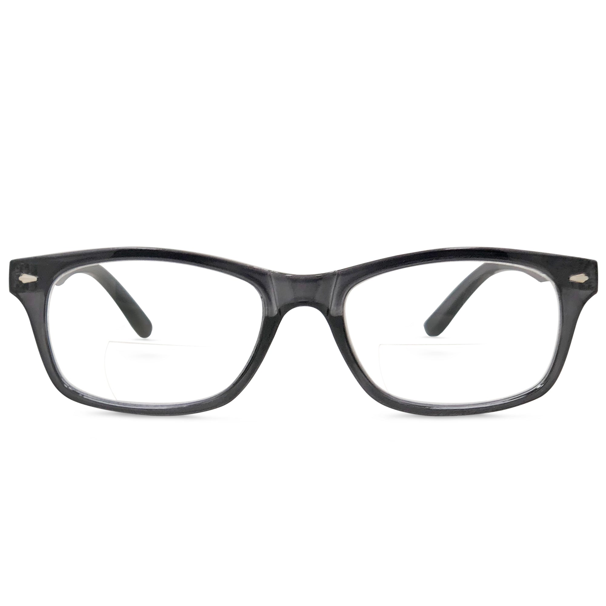 Seymore Retro Bifocal Reading Glasses – Classic Wayfarer Style Readers for Women & Men