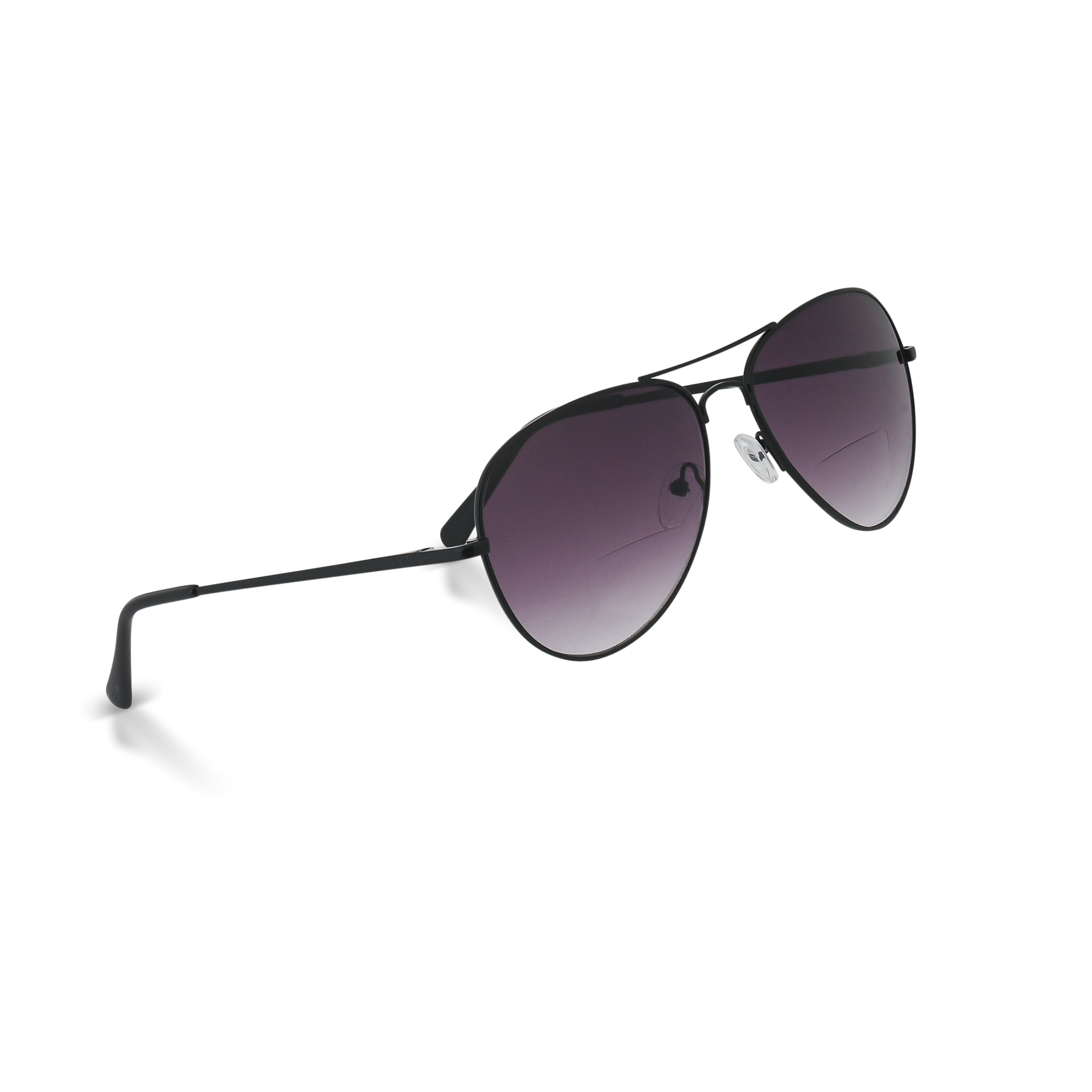 CMoore Classic Aviator Bifocal Sunglasses – Gradient UV400 Lenses & Lightweight Spring-Hinge Frame