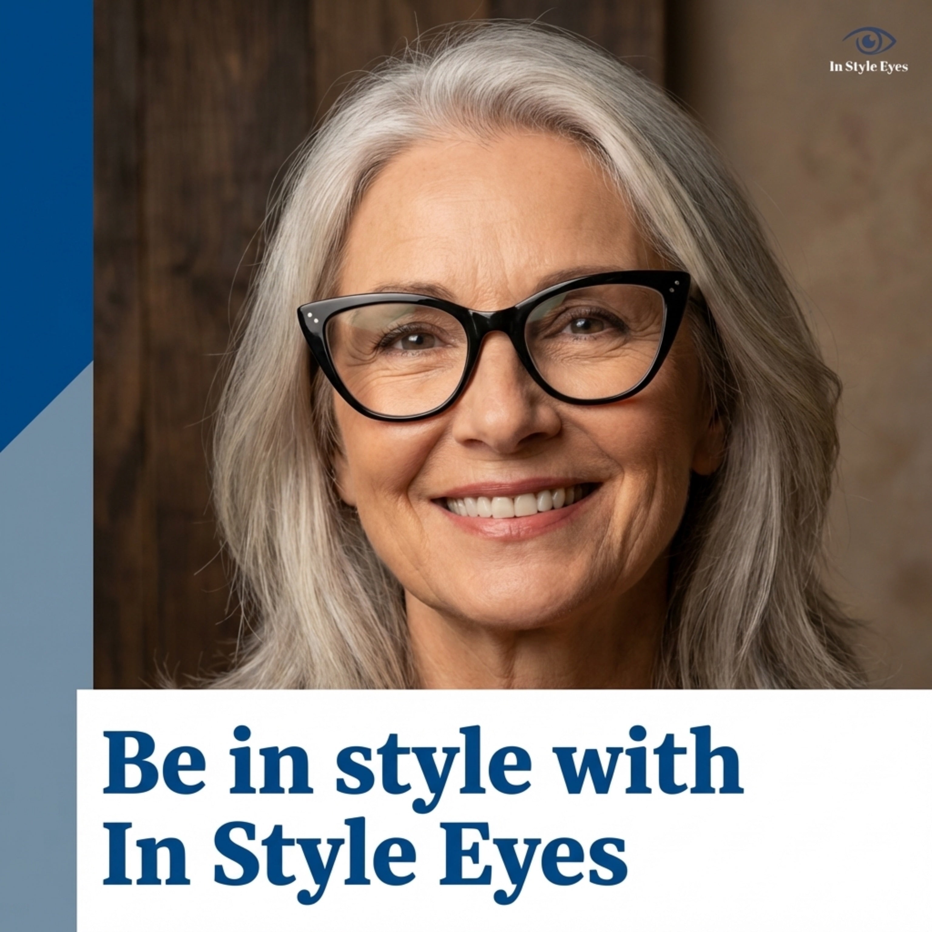 In Style Eyes Stylish Large Cateye Reading Glasses – Retro Fashion Readers for Women – Lightweight Spring Hinge Comfort