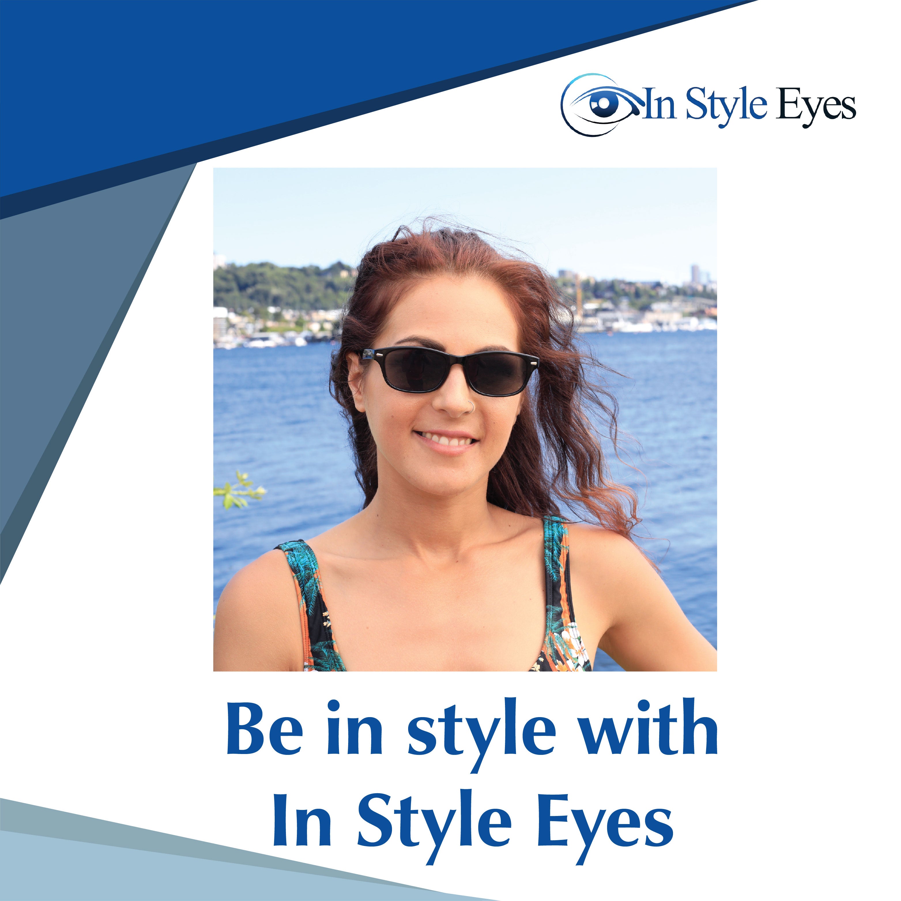 InSight Classic Full Reader Sunglasses – UV400 Protection, Full Lens Magnification Sun Reading Glasses for Men & Women (Not Bifocal)