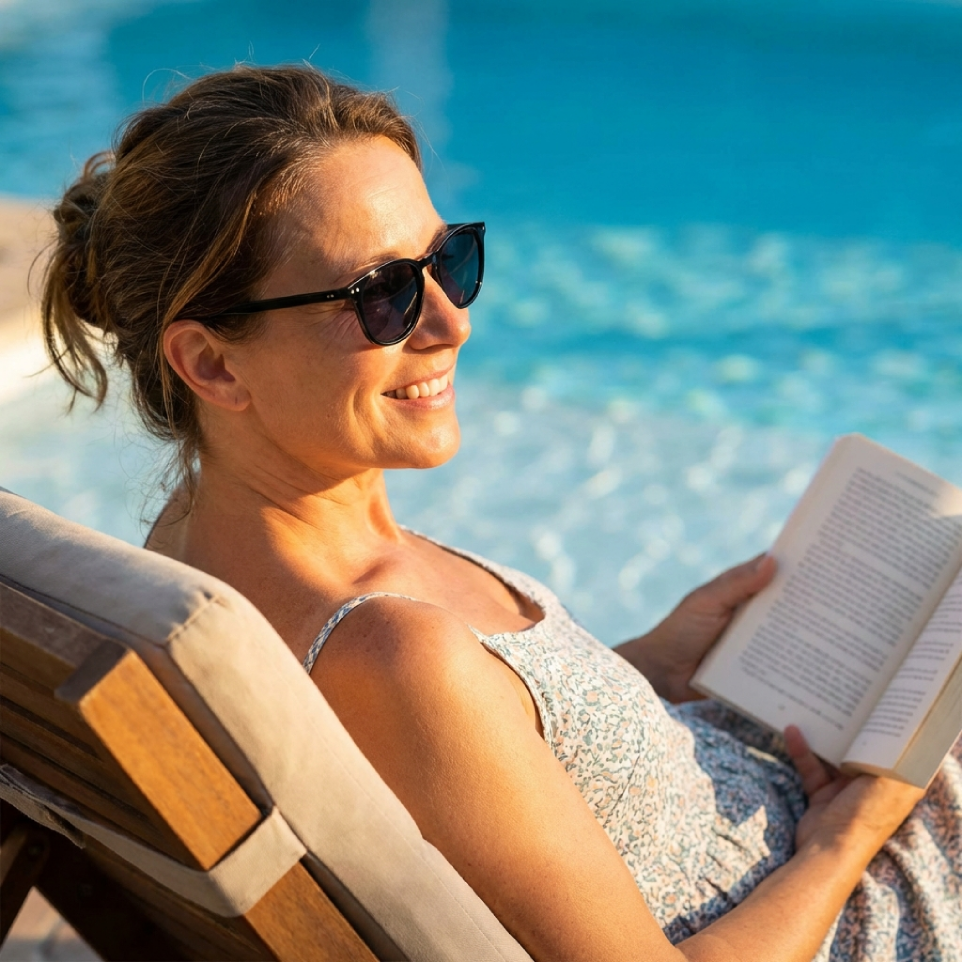 Sidekick Translucent Sun Readers, Full Reader Sunglasses for Women & Men - Spring Hinge Comfort