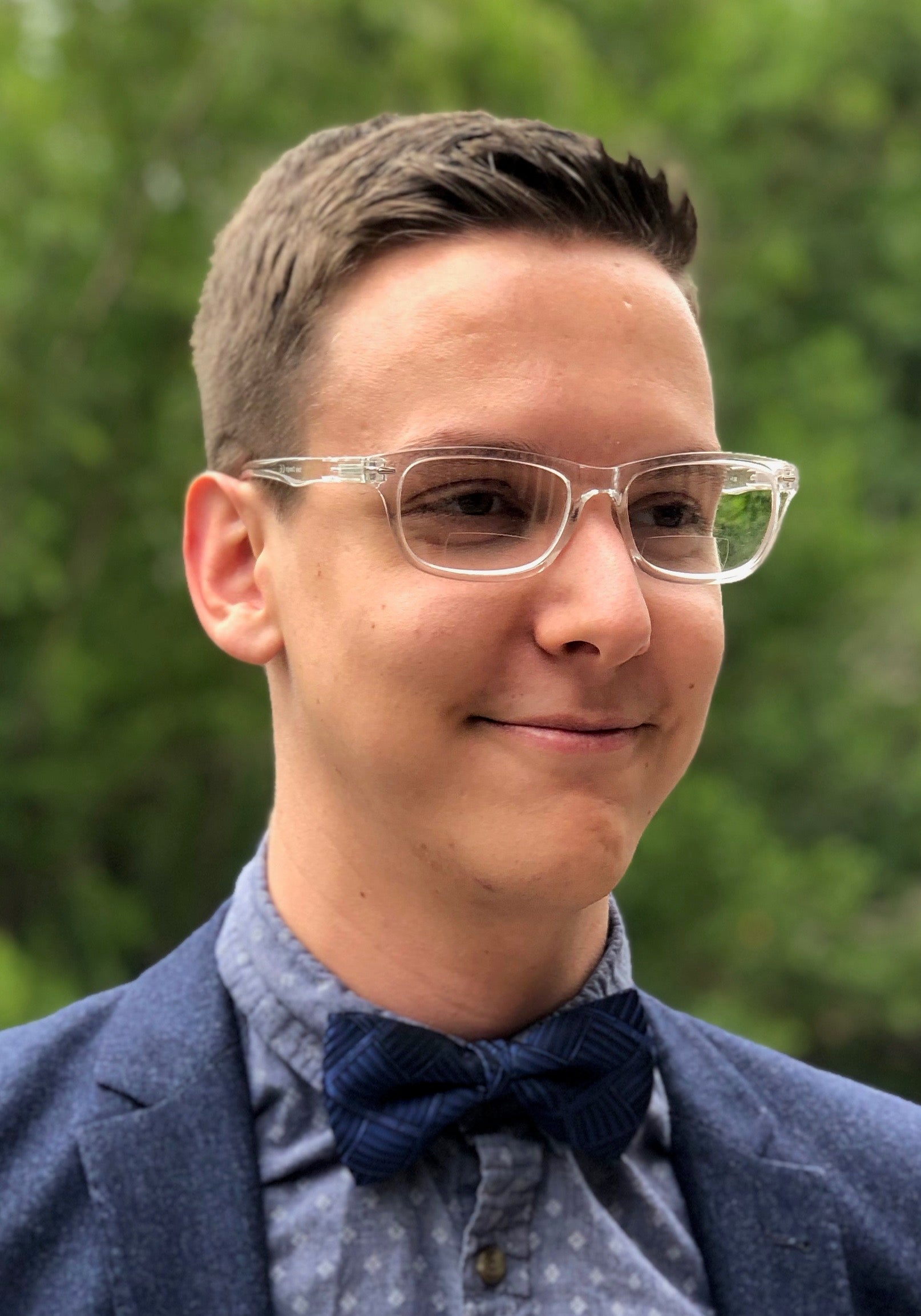 Seymore, Wayfarer BiFocal Reading Glasses