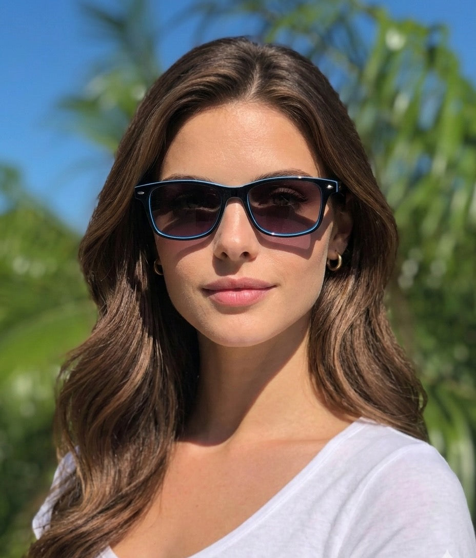 Rescue Me, Gradient Full Reader Sunglasses