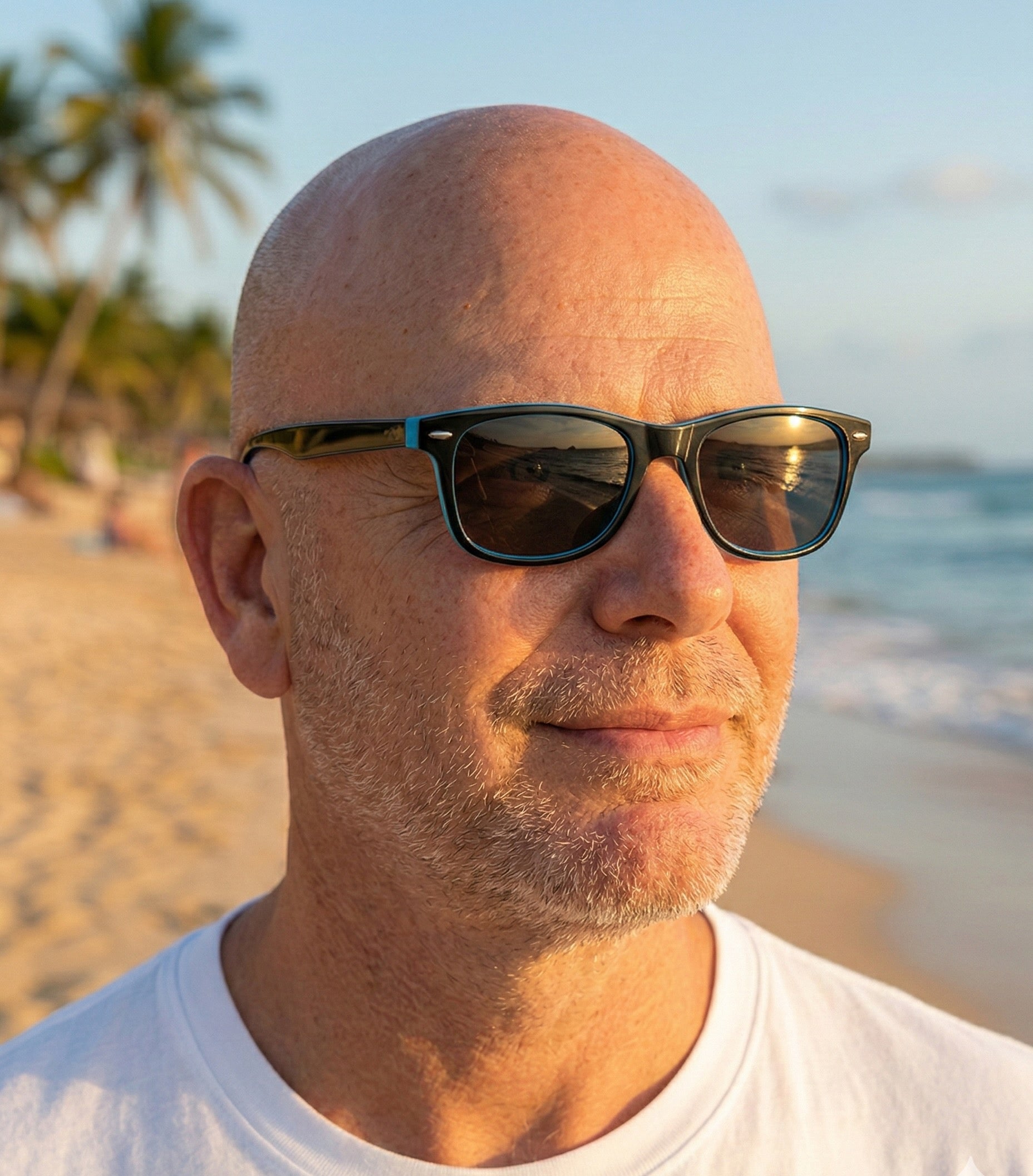 Rescue Me, Gradient Full Reader Sunglasses