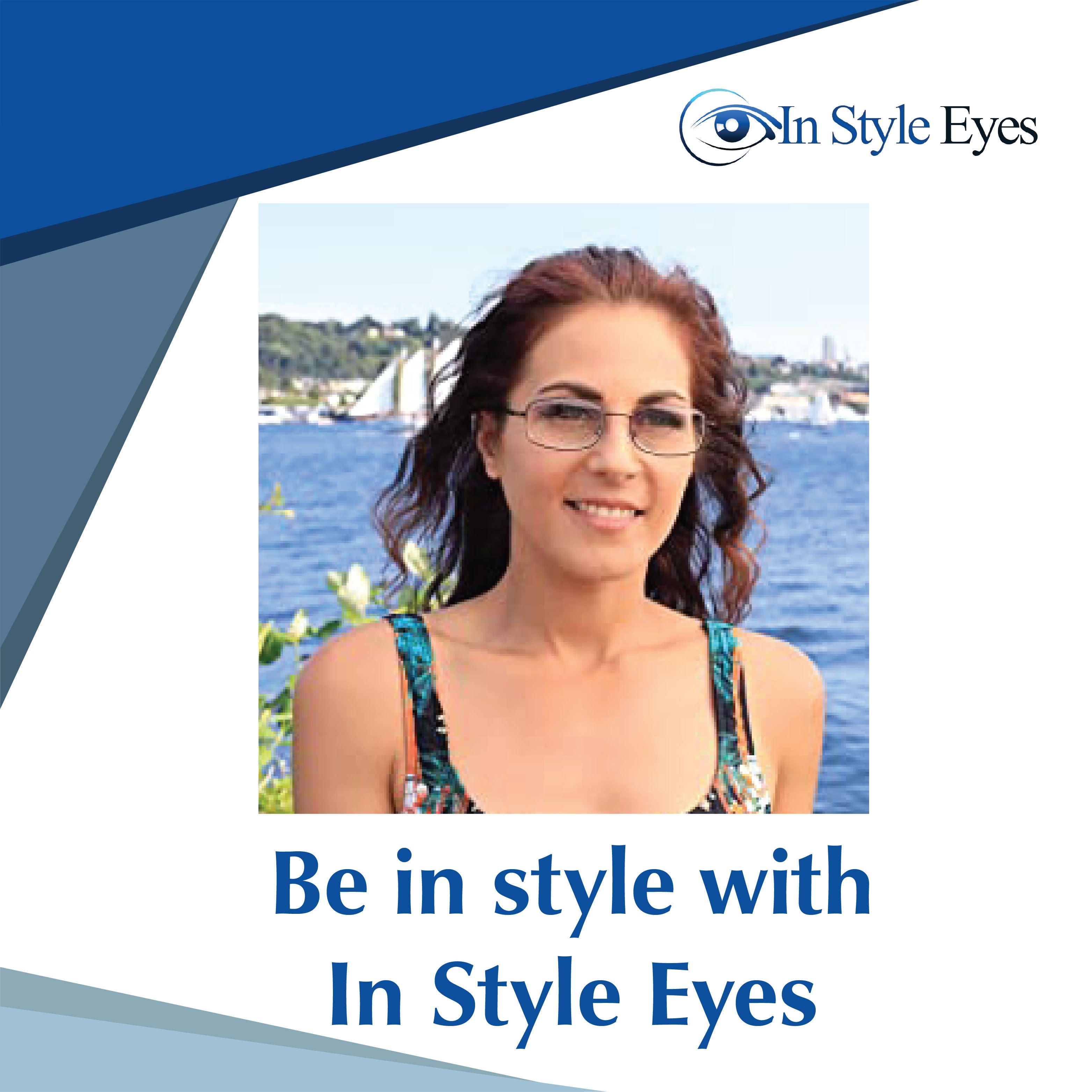Enda Middle Bifocal Reading Glasses: Handcrafted Italian Designed Metal Frames for All-Day Wear