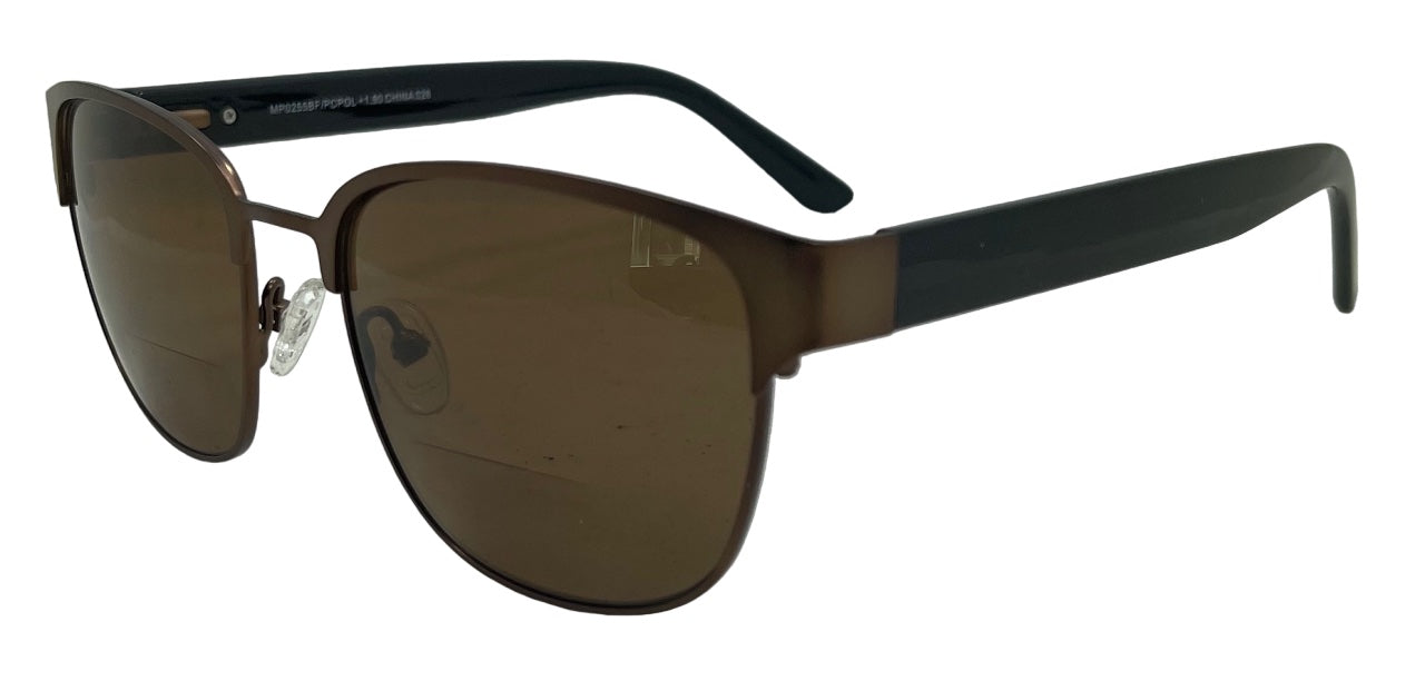 Aura Rectangular Bifocal Sunglasses - Polarized Sunglasses Women Men,100% UV Protection,Polycarbonate Lens