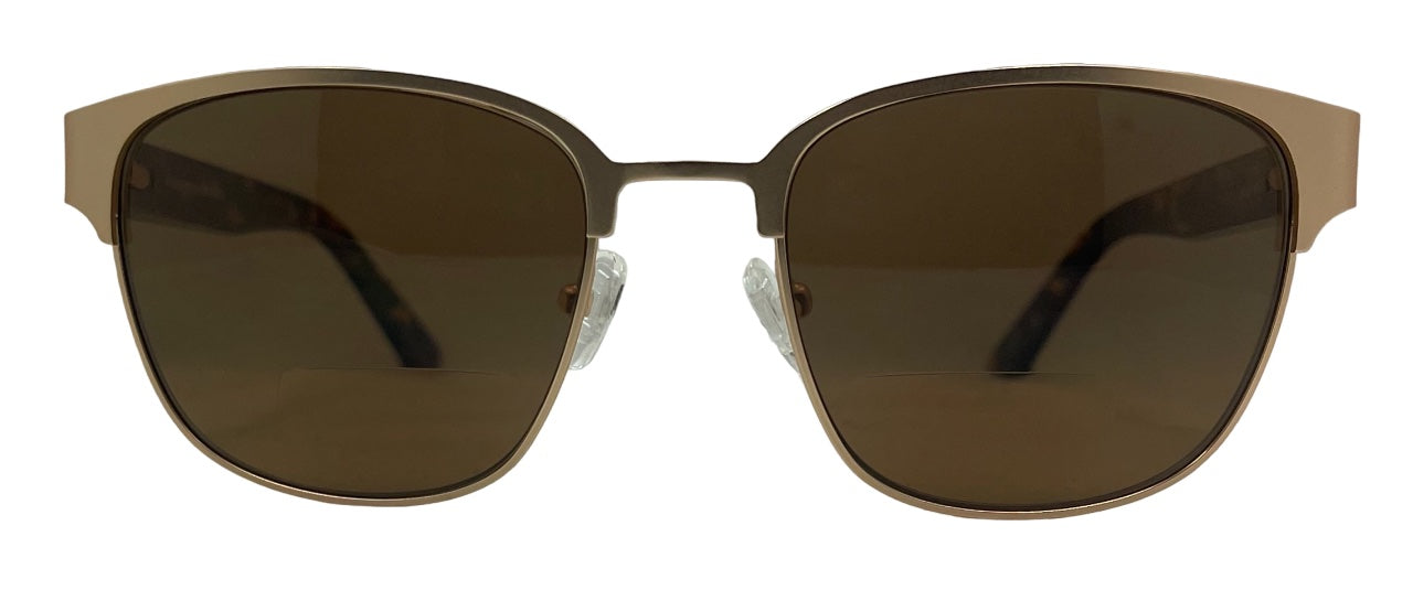 Aura Rectangular Bifocal Sunglasses - Polarized Sunglasses Women Men,100% UV Protection,Polycarbonate Lens