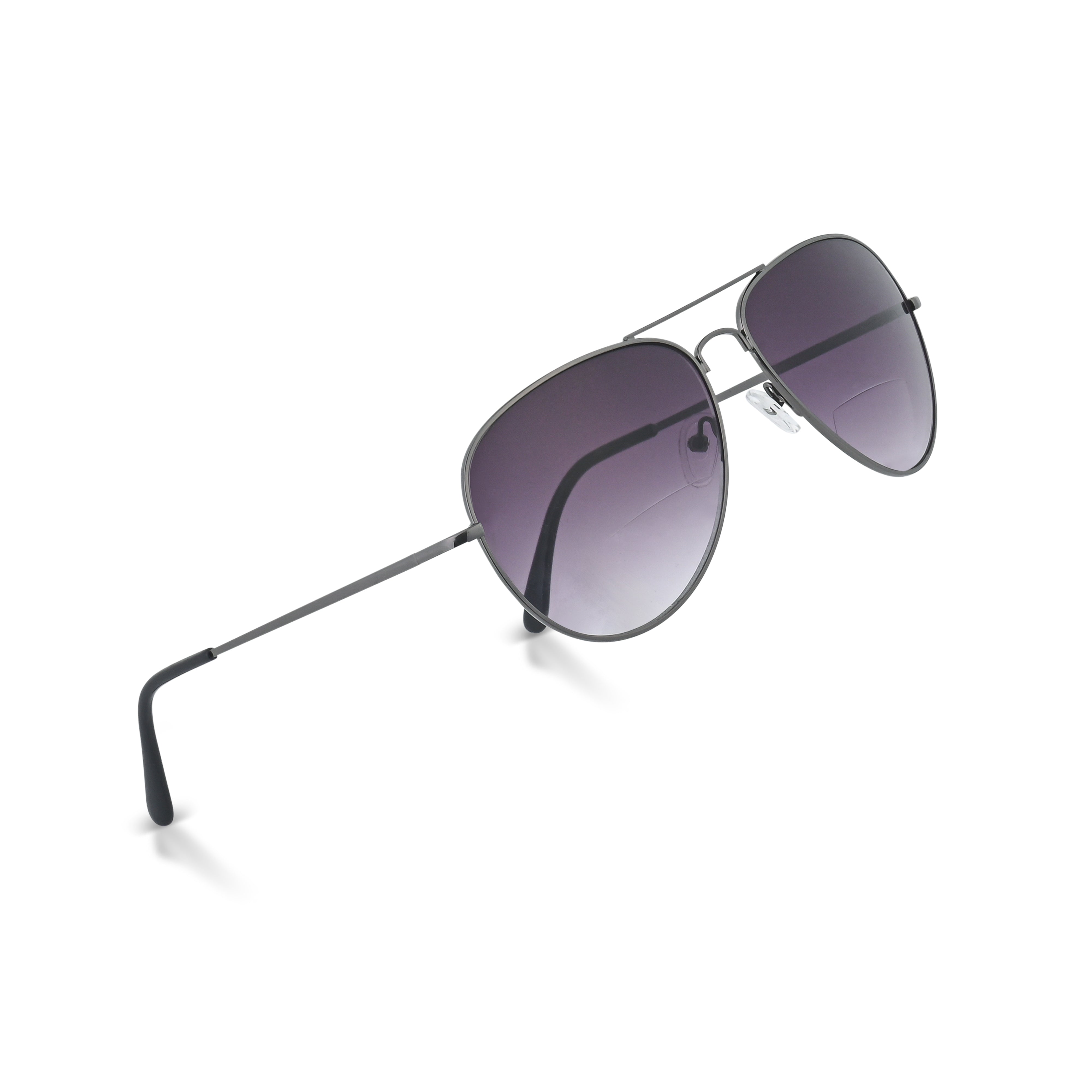 CMoore Classic Aviator Bifocal Sunglasses – Gradient UV400 Lenses & Lightweight Spring-Hinge Frame
