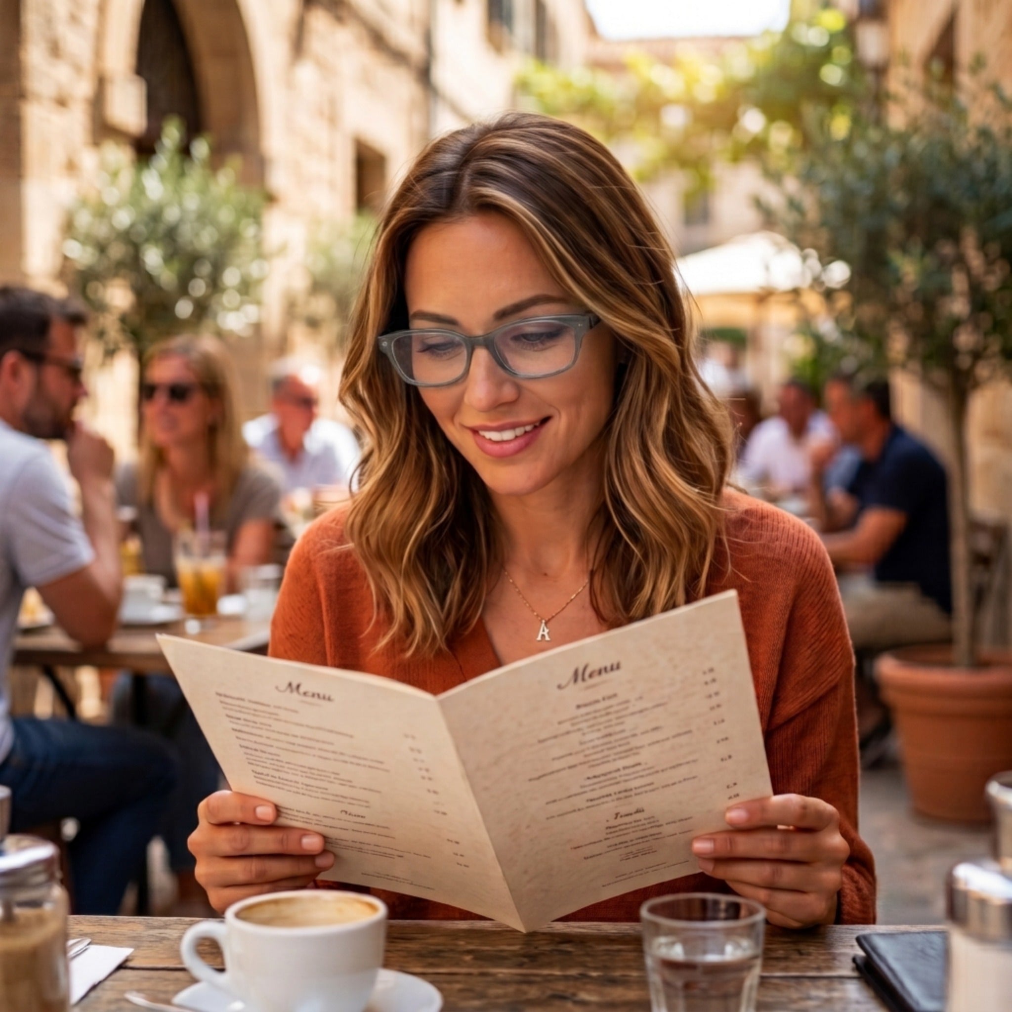 Digital Screen Reading Glasses – Anti-Glare Computer Readers with Spring Hinges 1.0x-4.0x