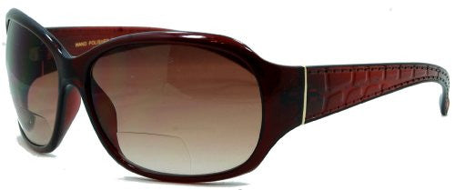 Later Gators Nearly Invisible Line Bifocal Sunglasses – Seamless No-Line Look Sun Readers for Women