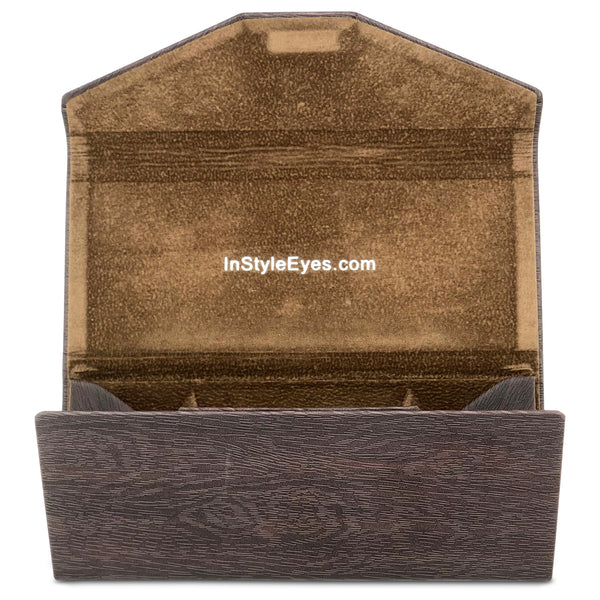 Folding Glasses Case Medium/Large Brown