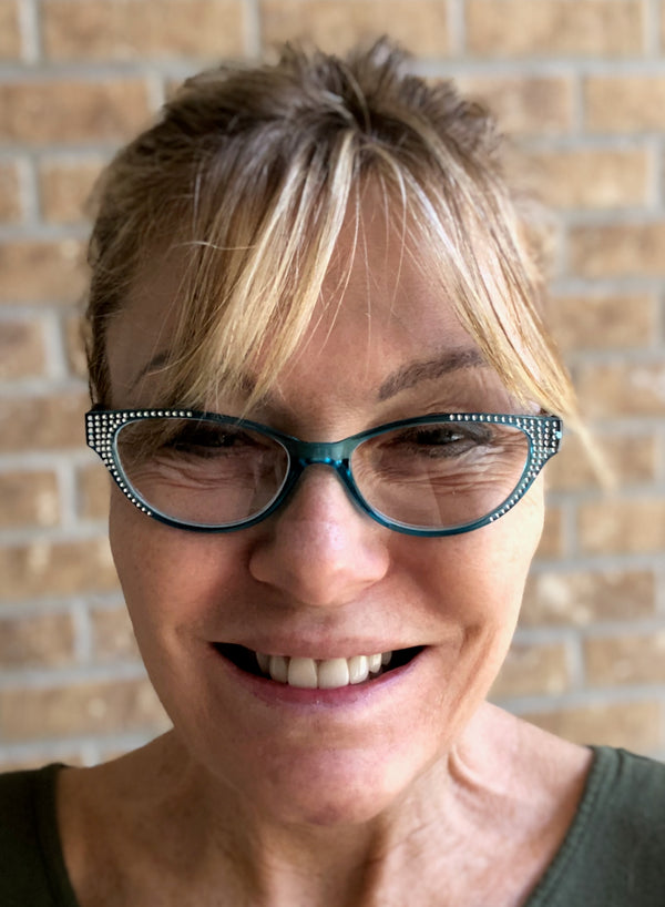 Rubber Neckin' Bling Neck Hanging Reading Glasses - CLEARANCE!