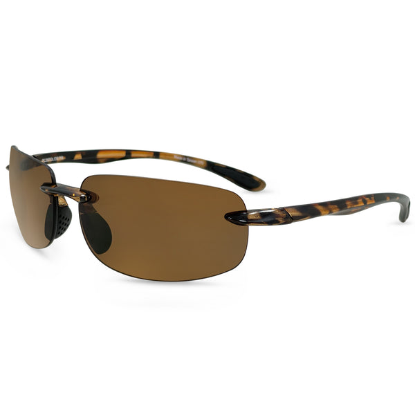 Lovin Mawi Wrap Around Polarized Sunglasses, No Magnification