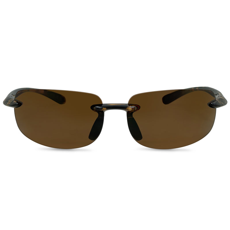 Lovin Mawi Wrap Around Polarized Sunglasses, No Magnification