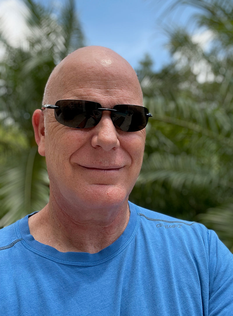 Lovin Mawi Wrap Around Polarized Sunglasses, No Magnification