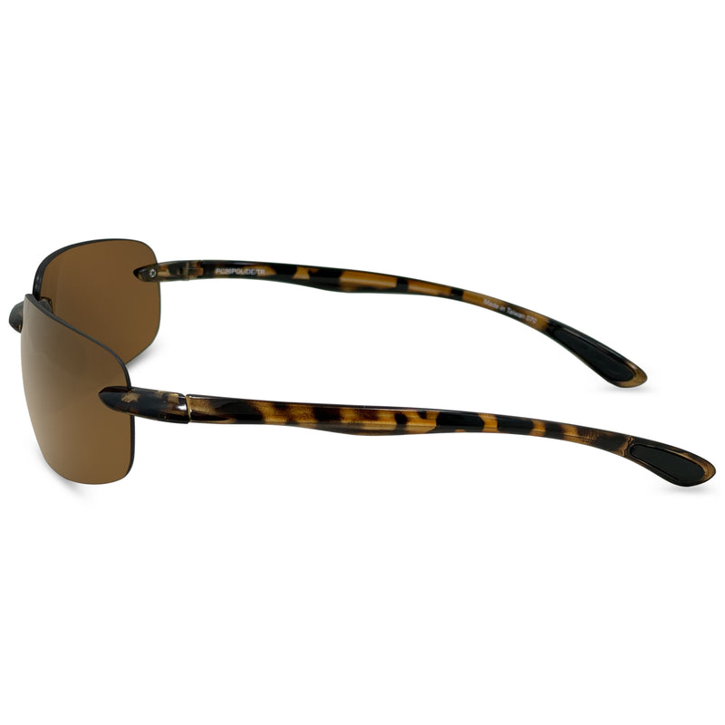Lovin Mawi Wrap Around Polarized Sunglasses, No Magnification