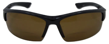 Magnificent Mawi Wrap Polarized Nearly Invisible Line Bifocal Sunglasses