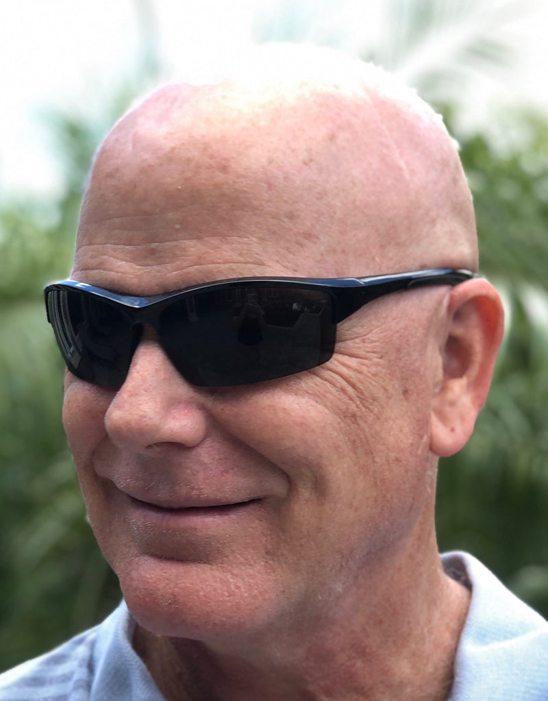Magnificent Mawi Wrap Polarized Nearly Invisible Line Bifocal Sunglasses