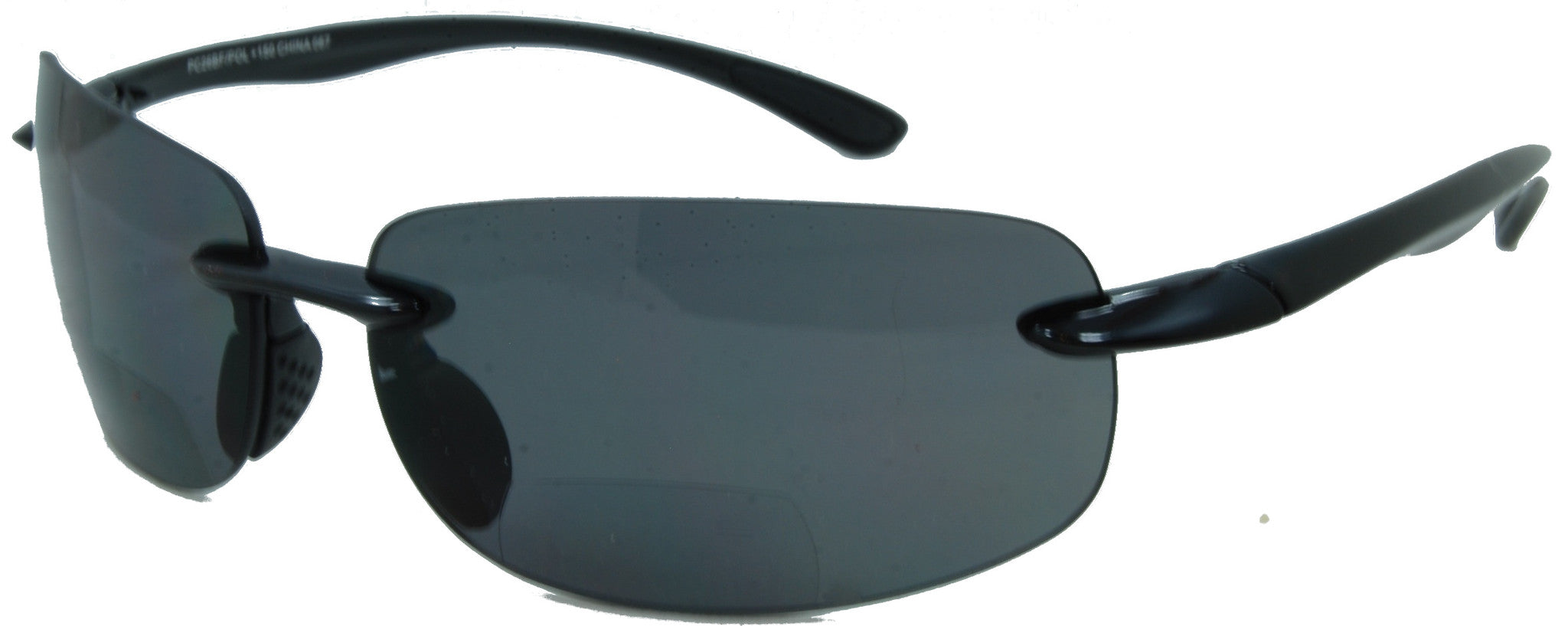 Lovin Maui Wrap Polarized Nearly Invisible Line Bifocal Sunglasses