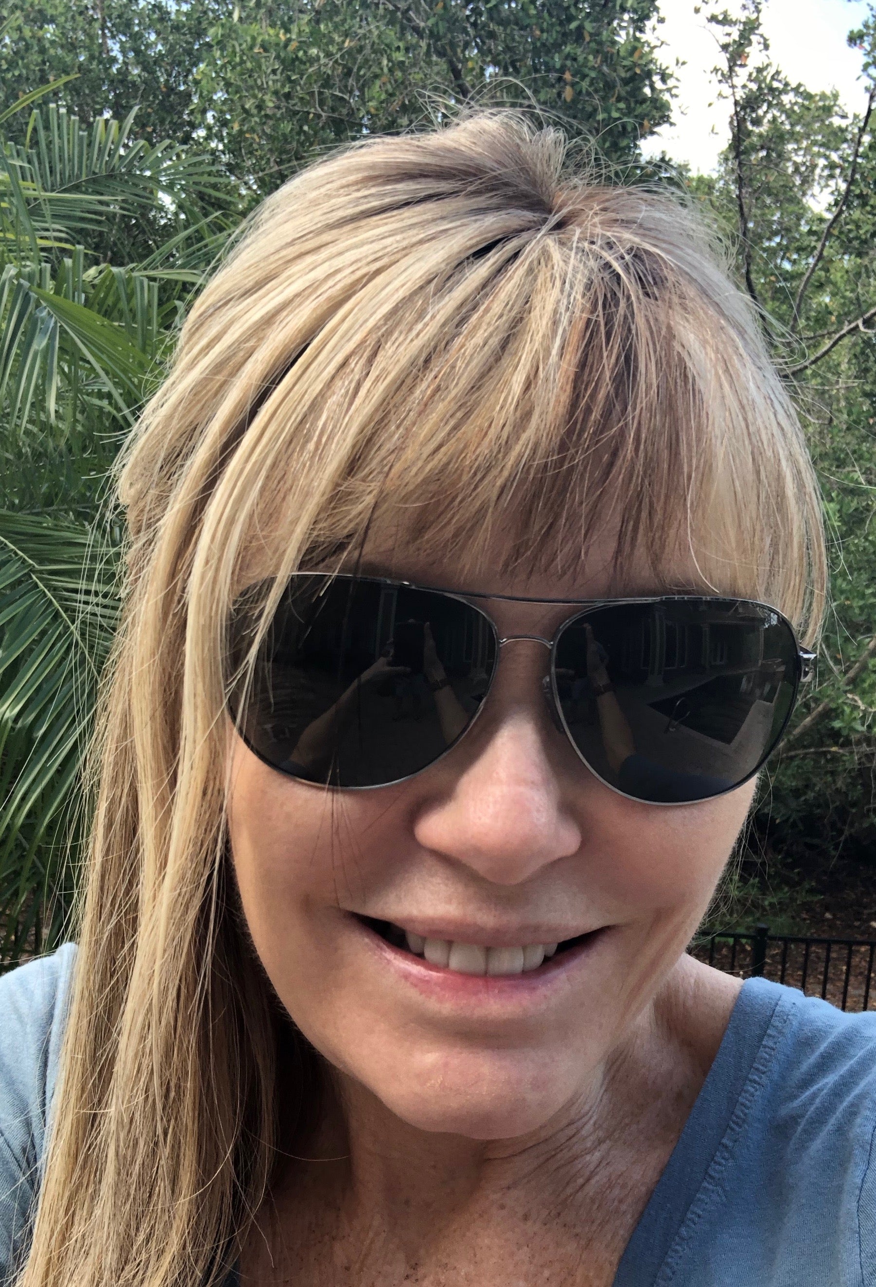 C Moore Polarized Aviator Nearly Invisible Line Bifocal Sunglasses