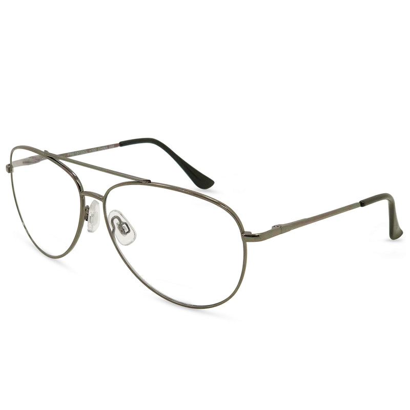 Hipster glasses with Silver Aviator Frame ｜Framesfashion