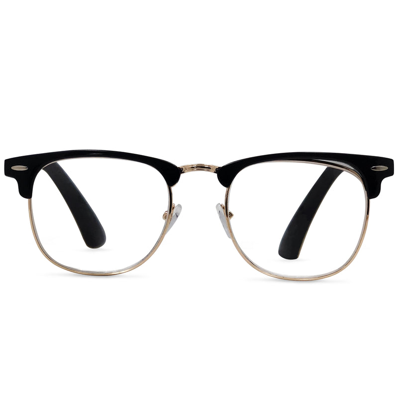 Sellecks High Magnification Retro Reading Glasses +6.5 and +7.0