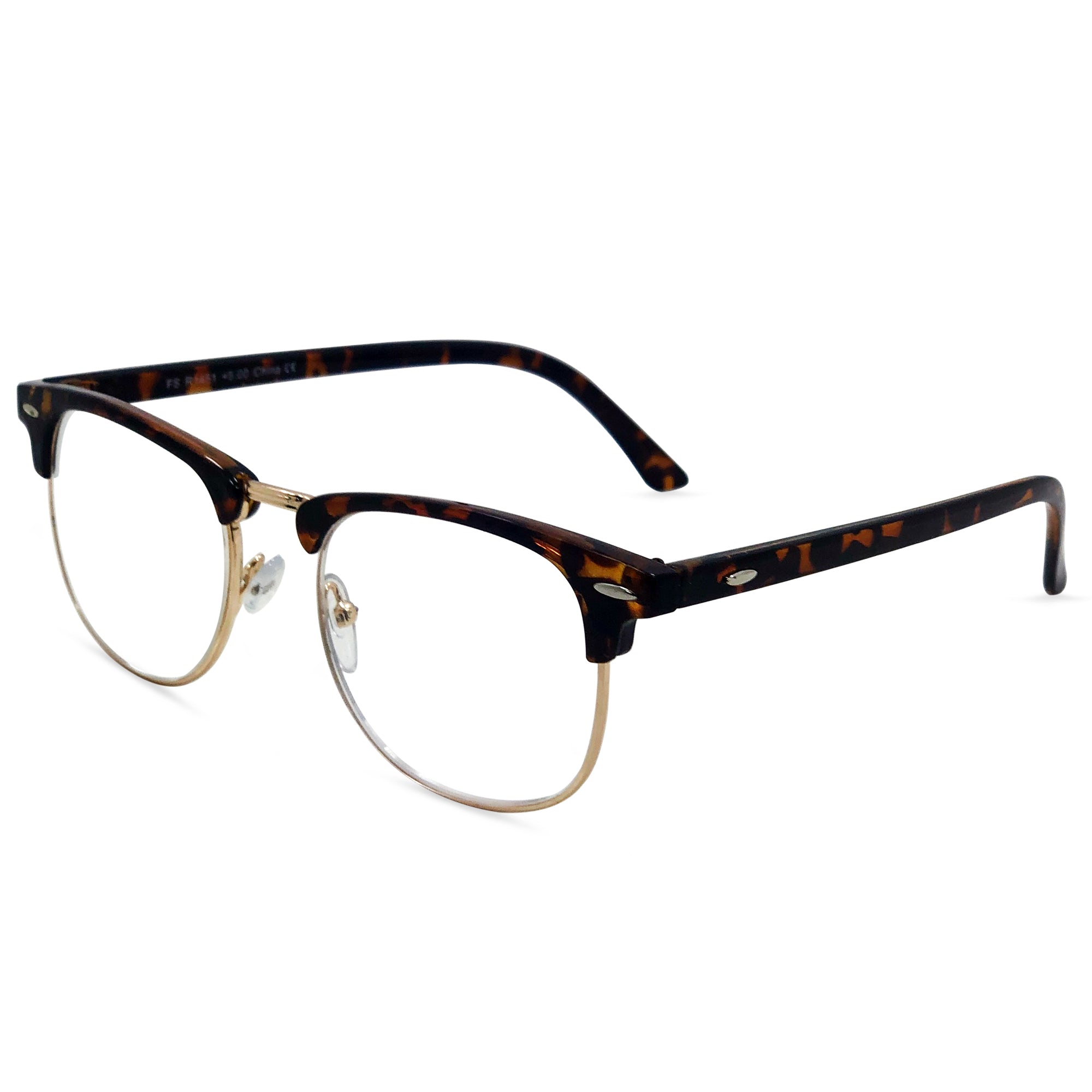 Sellecks High Magnification Retro Reading Glasses +6.5 and +7.0