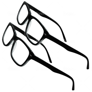 In Style Eyes Seymore Retro Reading Glasses Multi Pack - Full-Rimmed, Lightweight Oval Frame - Non-Polarized Aspheric Lens