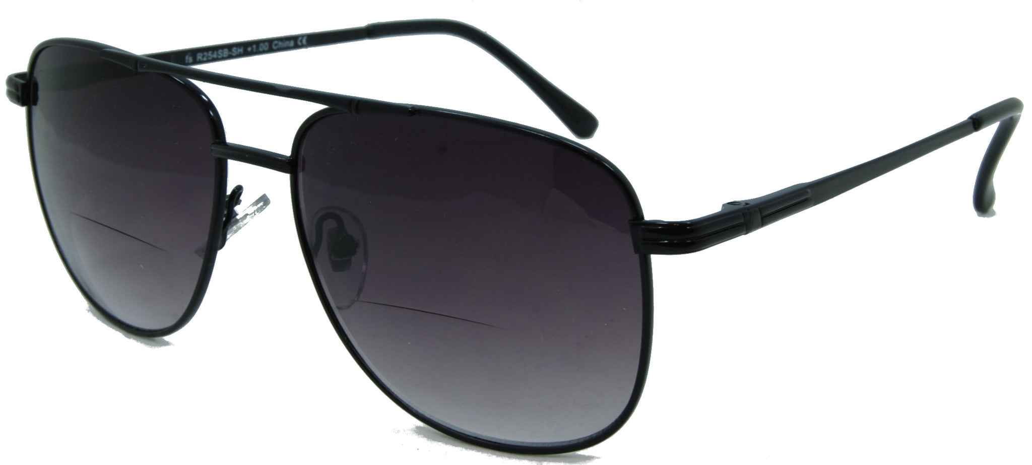 Just Chillin' Aviator Bifocal Sunglasses – UV400 Protection & Gradient Tint Reading Sun Glasses for Men and Women - CLEARANCE