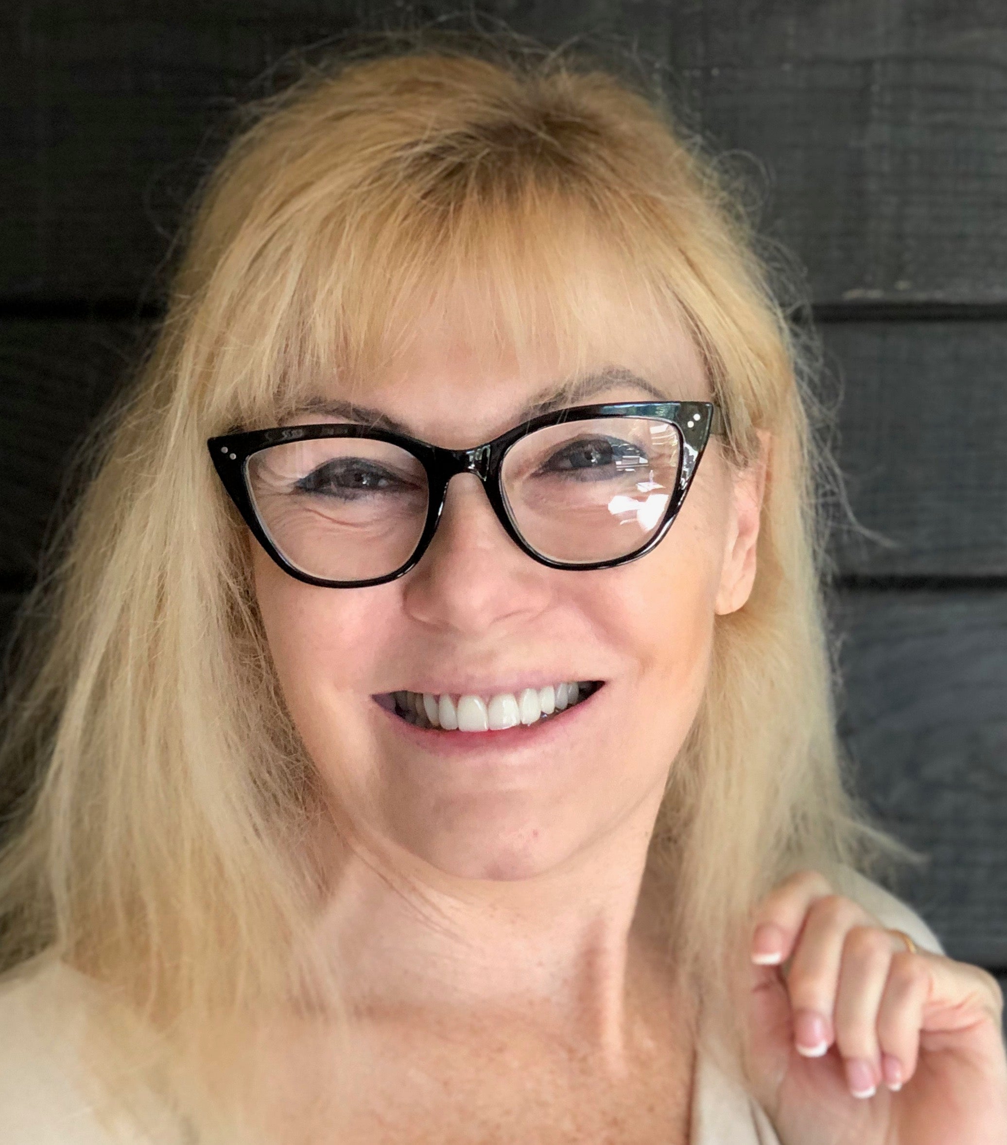 Stylish Large Cateye Blue Light Blocking Glasses for Women