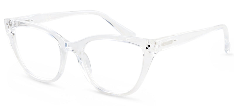 Stylish Large Cateye Blue Light Blocking Glasses for Women