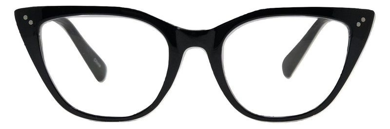 Stylish Large Cateye Blue Light Blocking Glasses for Women