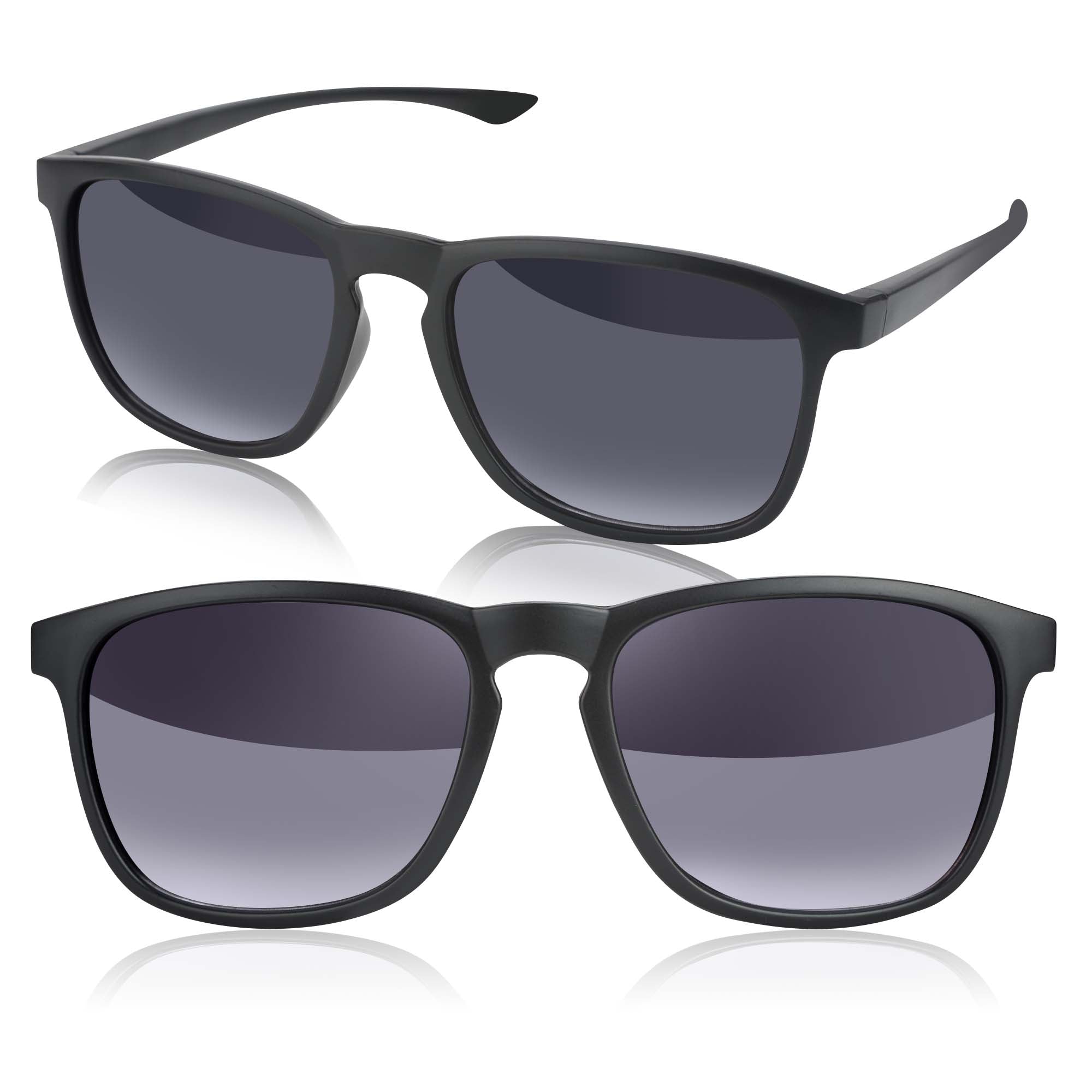 Notable Wayfarer Bifocal Sunglasses - CLEARANCE
