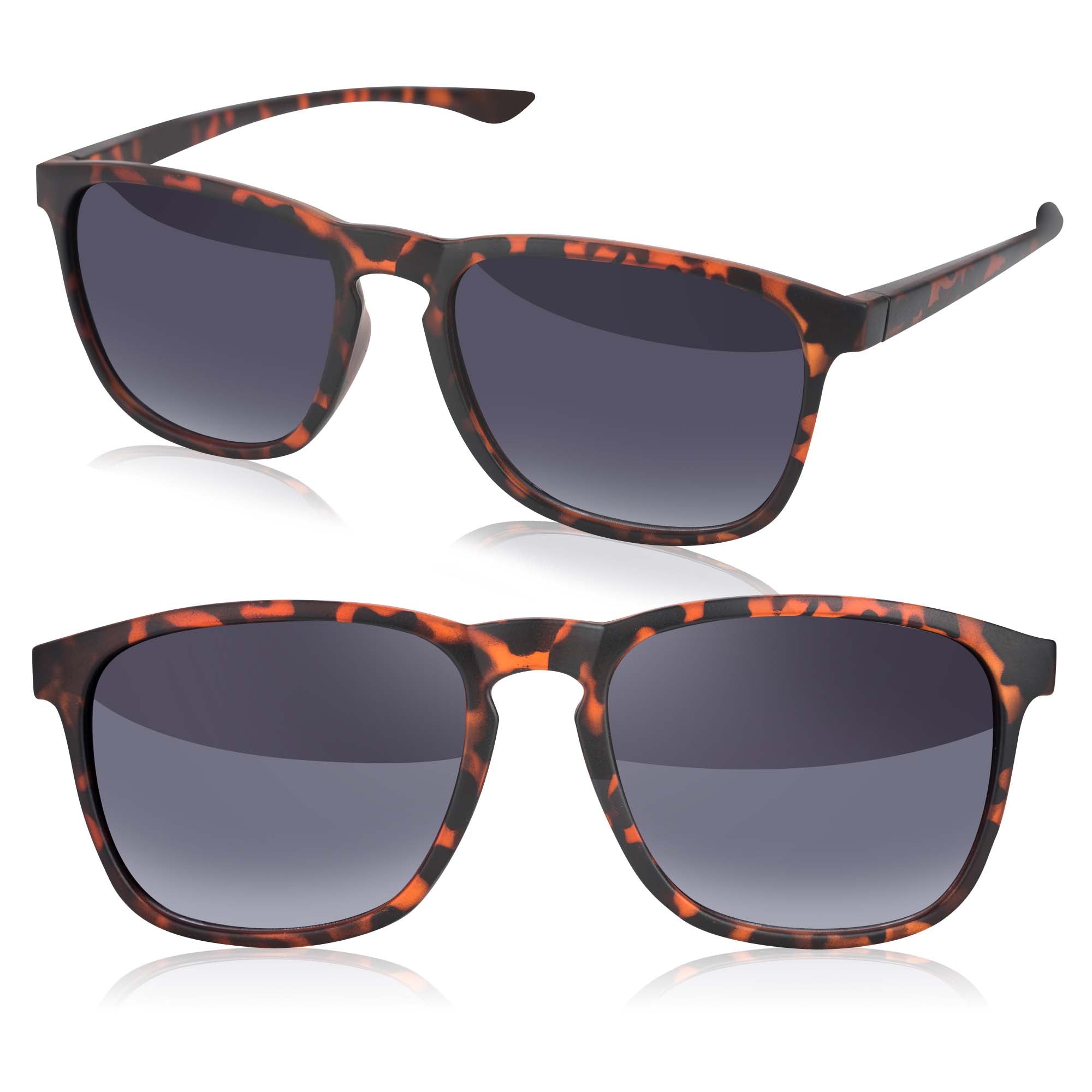 In Style Eyes Notable Bifocal Reading Sunglasses - Large Frame, UV 400, Magnification 1.0-3.5x
