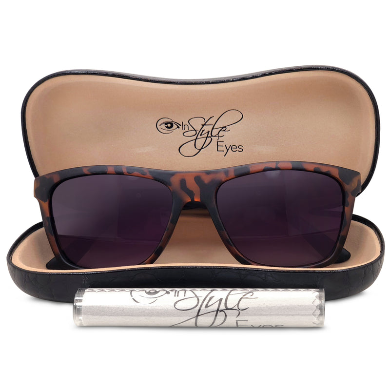 Buy EASY READ Bifocal Reading Sunglasses for Women，Fashion Sun Readers  UV400 Protection, Black, Medium at Amazon.in