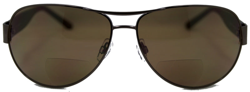 Stylin C Moore, Aviator Nearly Invisible Line Bifocal Sunglasses - CLEARANCE