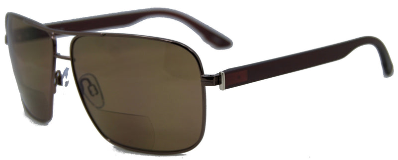 Racy Nearly Invisible Line Bifocal Sunglasses