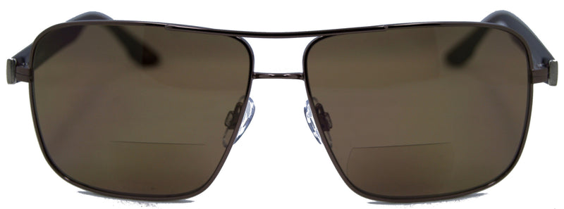 Racy Nearly Invisible Line Bifocal Sunglasses