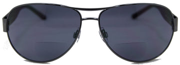 Stylin C Moore, Aviator Nearly Invisible Line Bifocal Sunglasses - CLEARANCE
